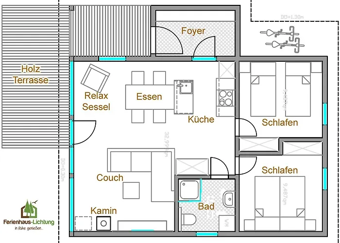 2 Bis 4 Personen F1h1 Ruhla